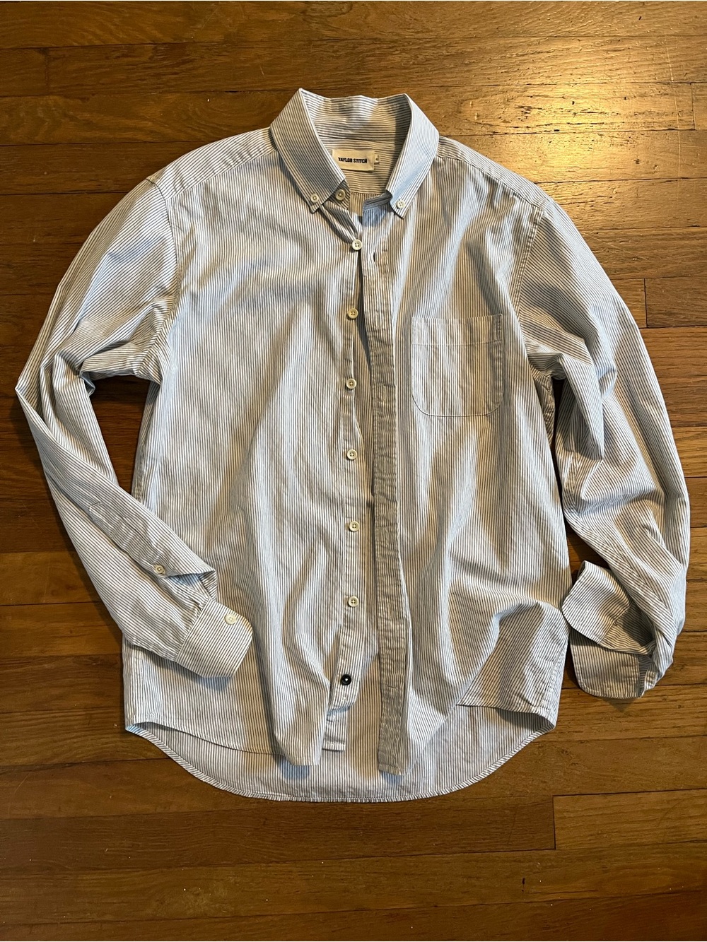 Taylor Stitch Pinstripe Button-Down Shirt